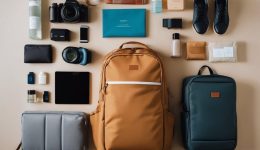 How to organise a travel backpack using smart compartments and packing systems for smoother airport and train travel.