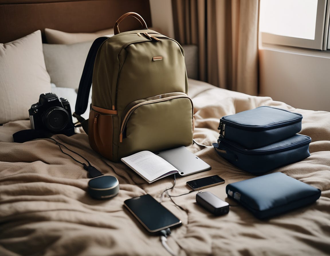 3 Nw7UgL6eYEW organise electronics travel backpack