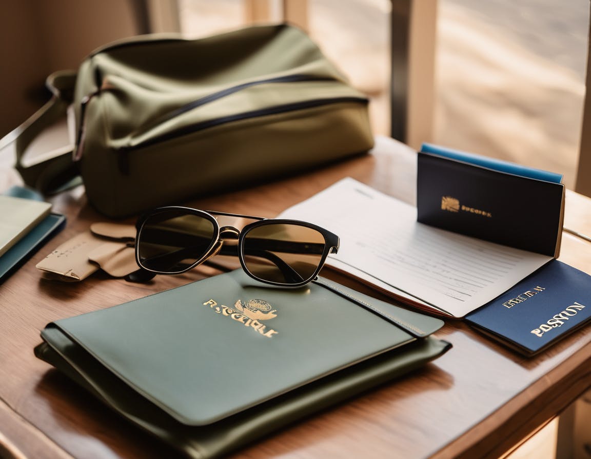 organise travel documents